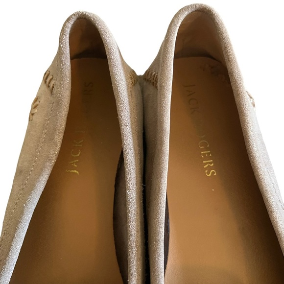Jack Rogers Tan Suede Loafers size 11 - Picture 7 of 10